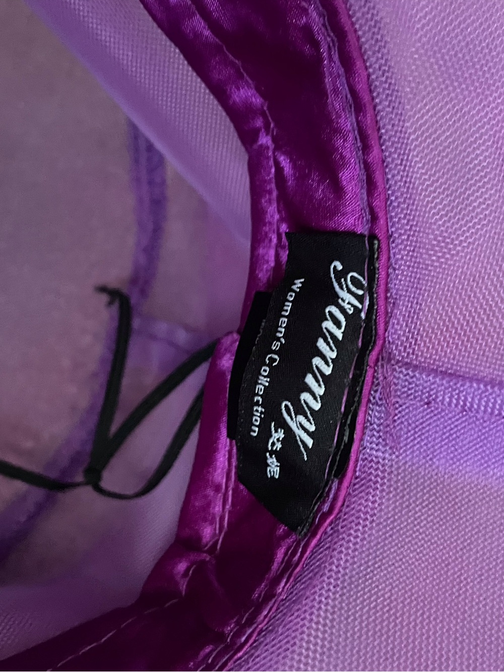 Assorted Women's Dress Hats - Pink, Purple, Hot Pink, Yellow, White - Picture 6 of 9